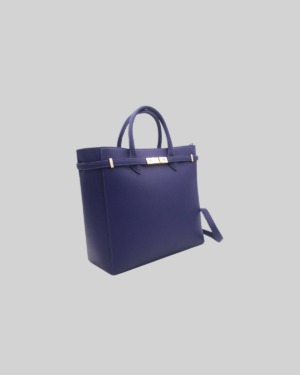 Sac Ordinateur Femme Orné Ceinture 6980 -Bleu