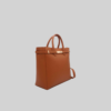 Sac Ordinateur Femme Orné Ceinture 6980 -Marron