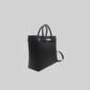 Sac Ordinateur Femme Orné Ceinture 6980 -Noir