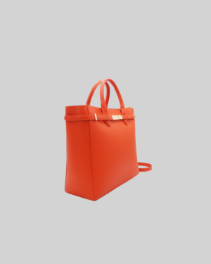 Sac Ordinateur Femme Orné Ceinture 6980 -Orange