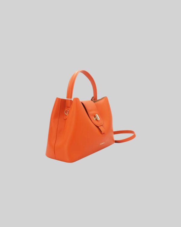 Sac à Main Femme Avec Languette 6982-Orange