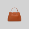 Sac à Main Femme Avec Languette 6982-Brown