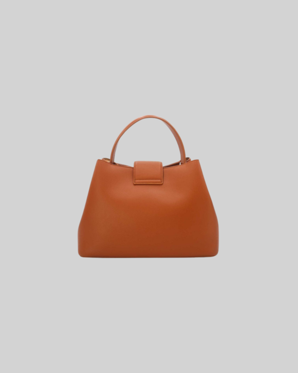 Sac à Main Femme Avec Languette 6982-Brown