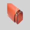 Sac Baguette Vachette Grainée 24C-1488-Orange