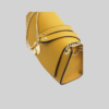Sac Baguette Vachette Grainée 24C-1488-Jaune